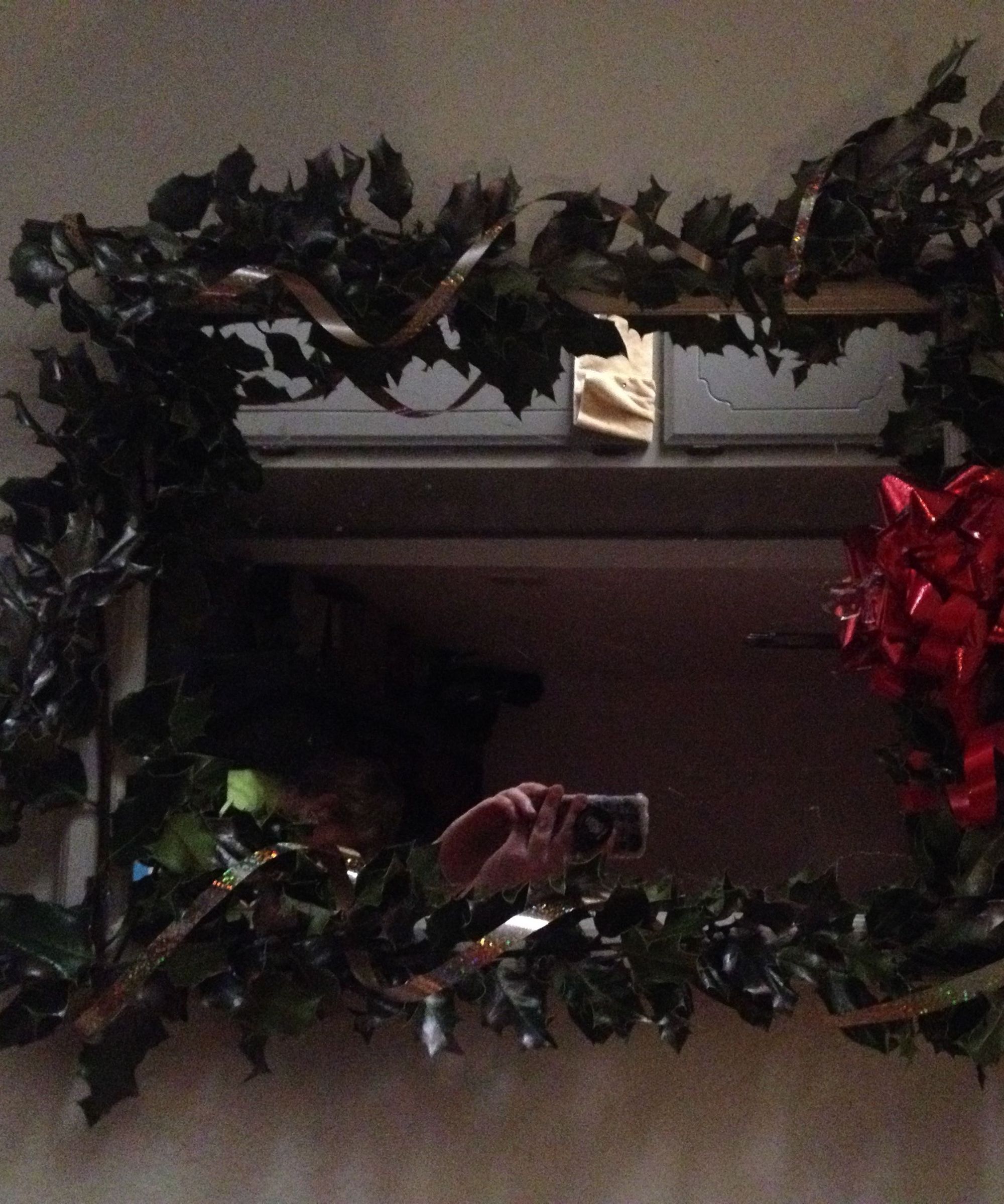 Holly Jolly Mirror