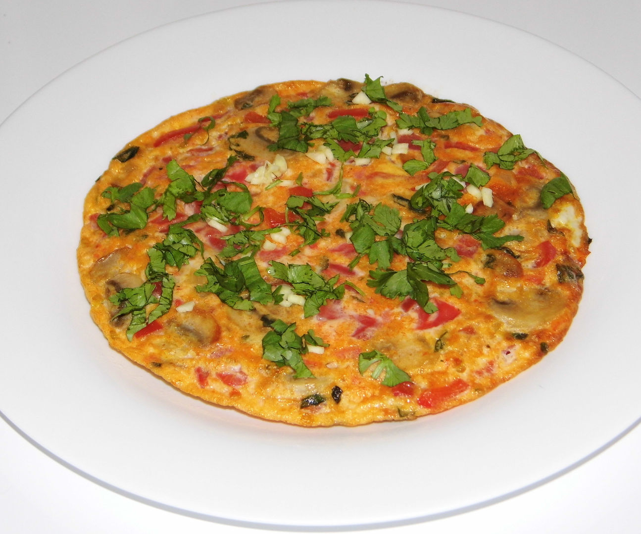 Vika's Special Omelette-Pizza