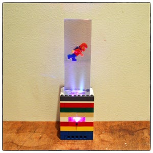 Lego Man Space Lamp