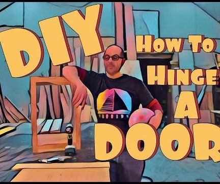How to Hang and Hinge a Cabinet Door