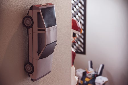 DeLorean BTTF Inspired Papercraft