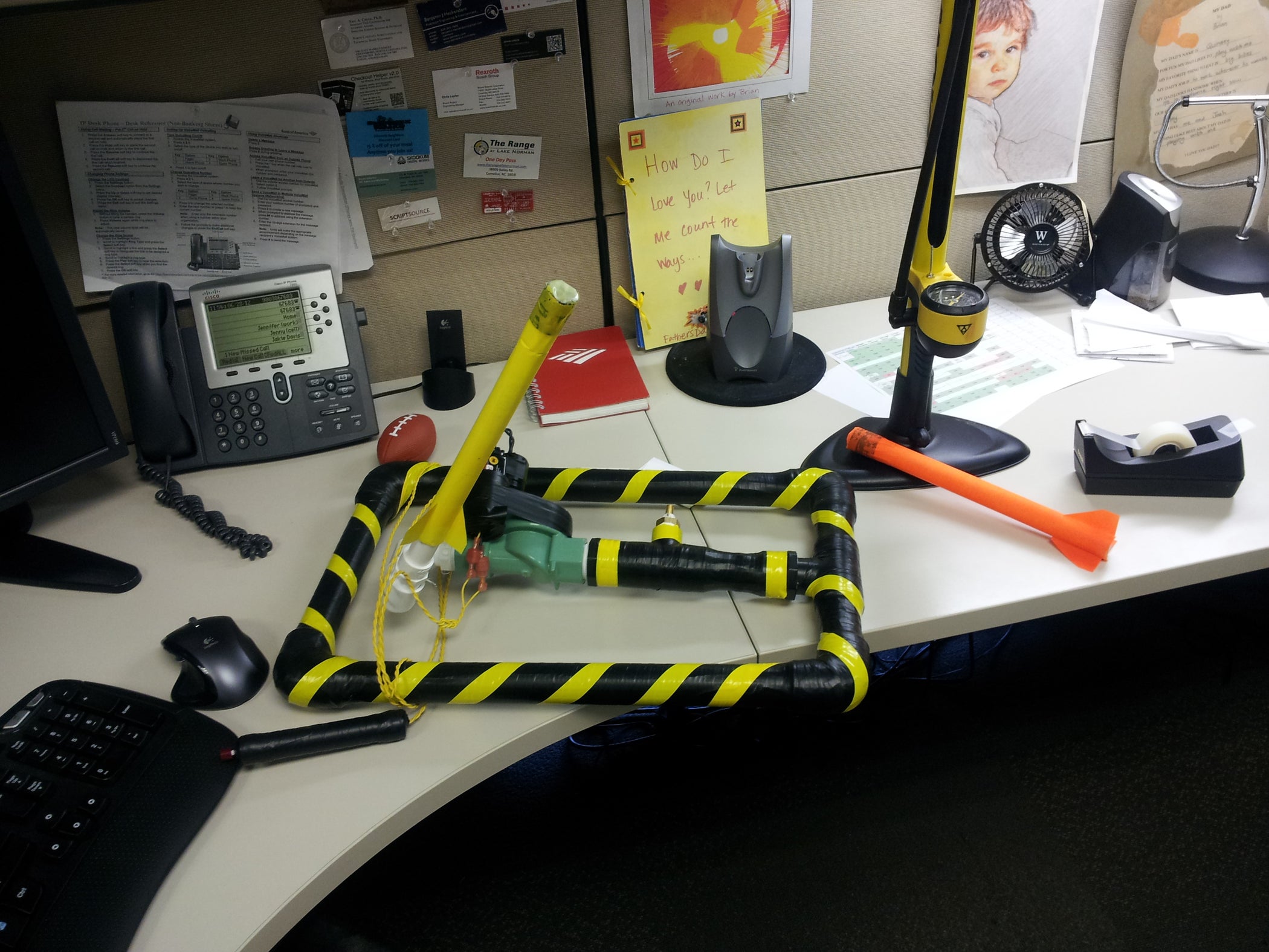 Compressed Air Rocket Launcher 9 Steps Instructables