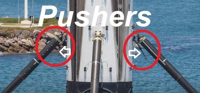 How the Legs of Falcon 9 Work Vs What I Need for My Rocket Drone