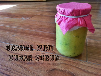 Orange Mint Sugar Scrub