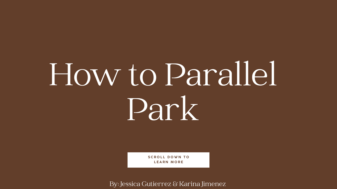 How to Parallel Park 6 Steps Instructables