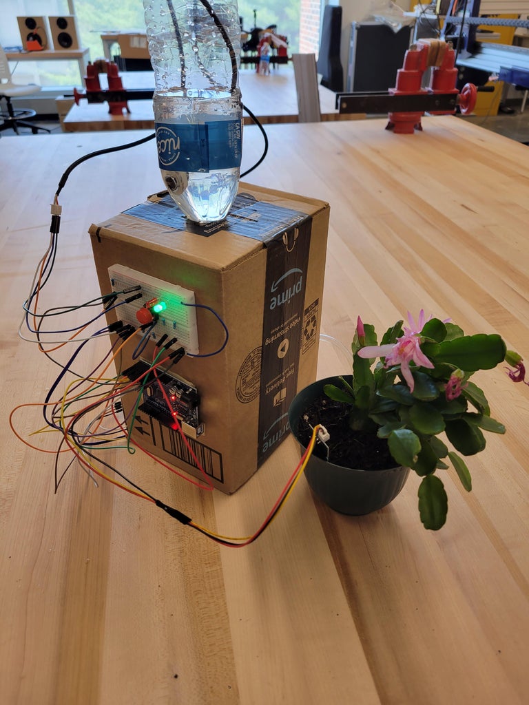 Automatic Plant Watering System : 8 Steps Circuit Diagram