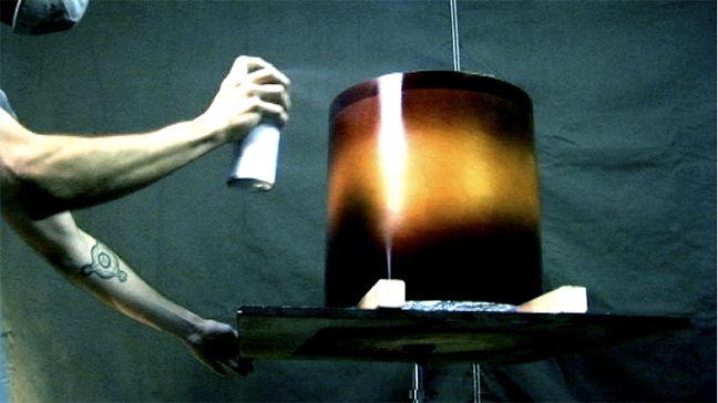 Drum Making: Spraying a Sunburst Finish