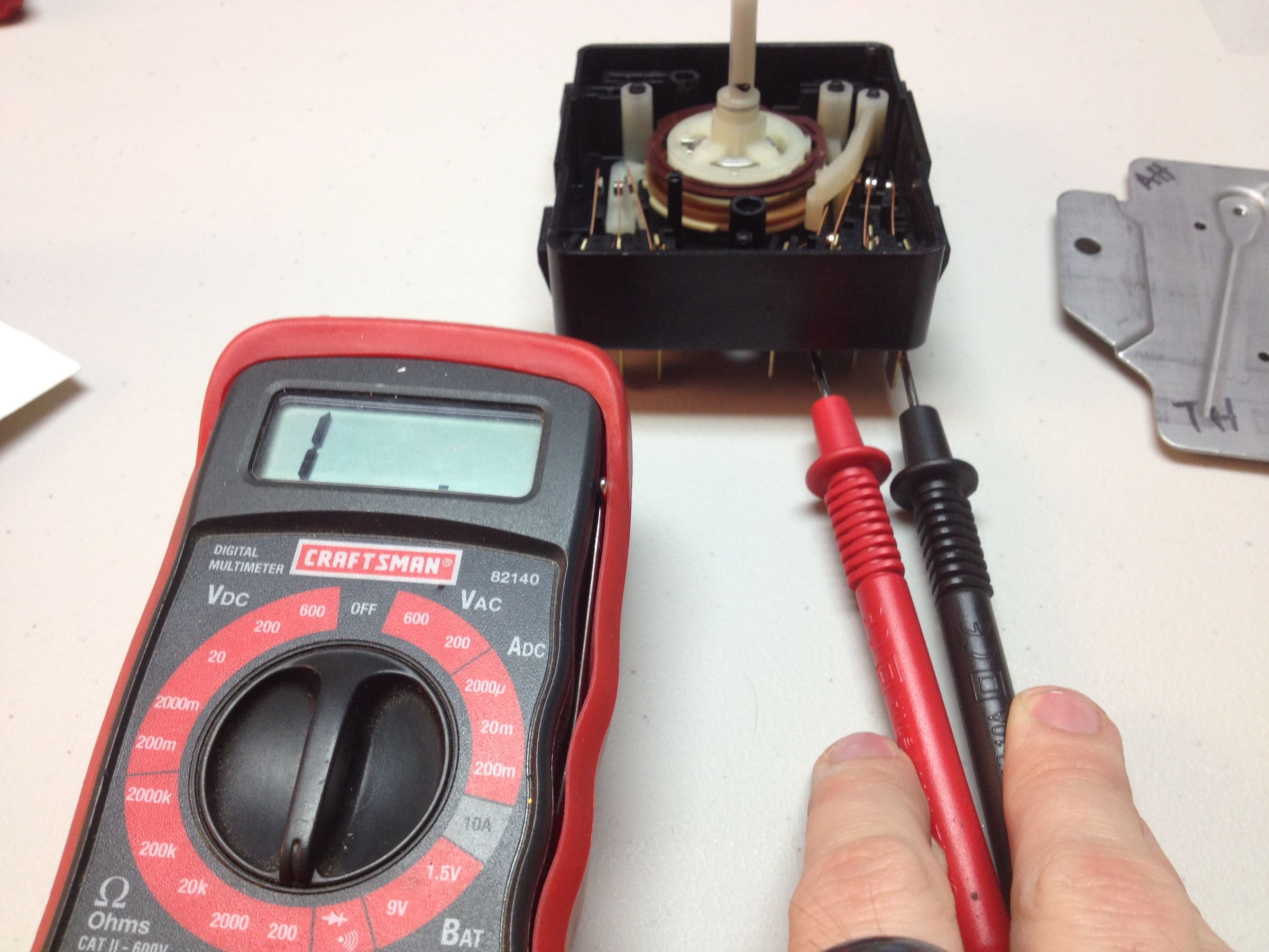 Test and Repair a Clothes Dryer Switch 4 Steps Instructables