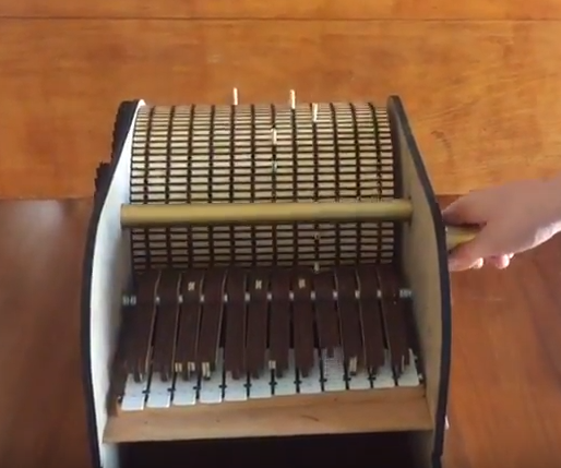 Programmable Mechanical Music Box