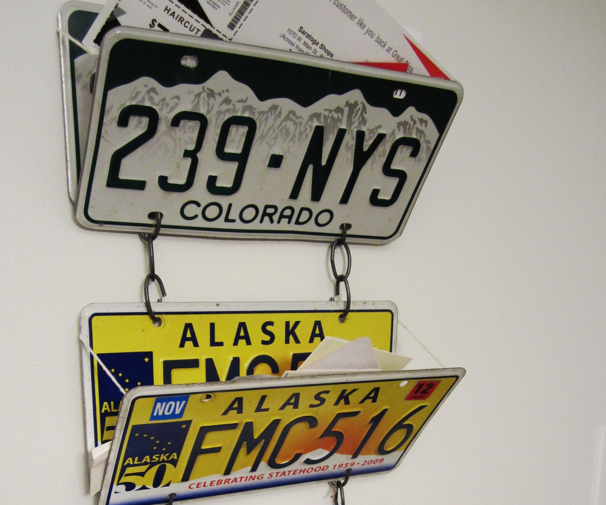 License Plate Mail Organizer (with Pictures) Instructables