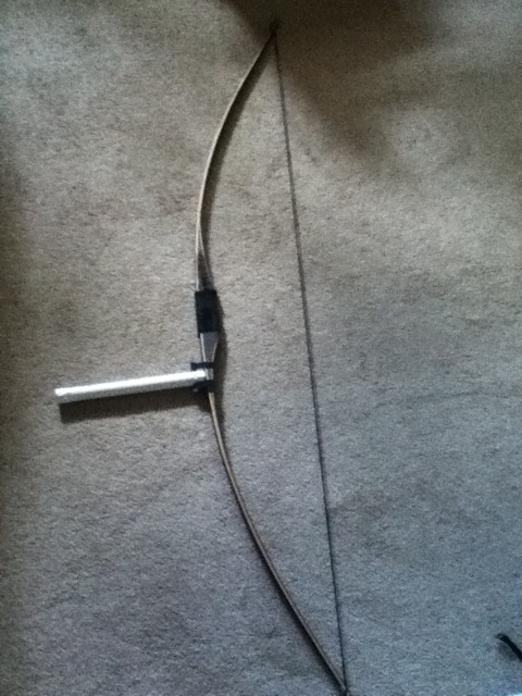 PVC and Velcro Long Bow Stabilizer