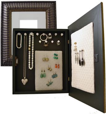 How to Make a Wall Mounted Jewelry Organizer
