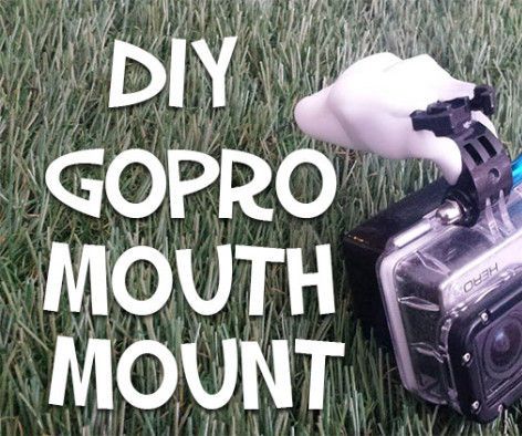How to Make a GoPro Mouth Mount