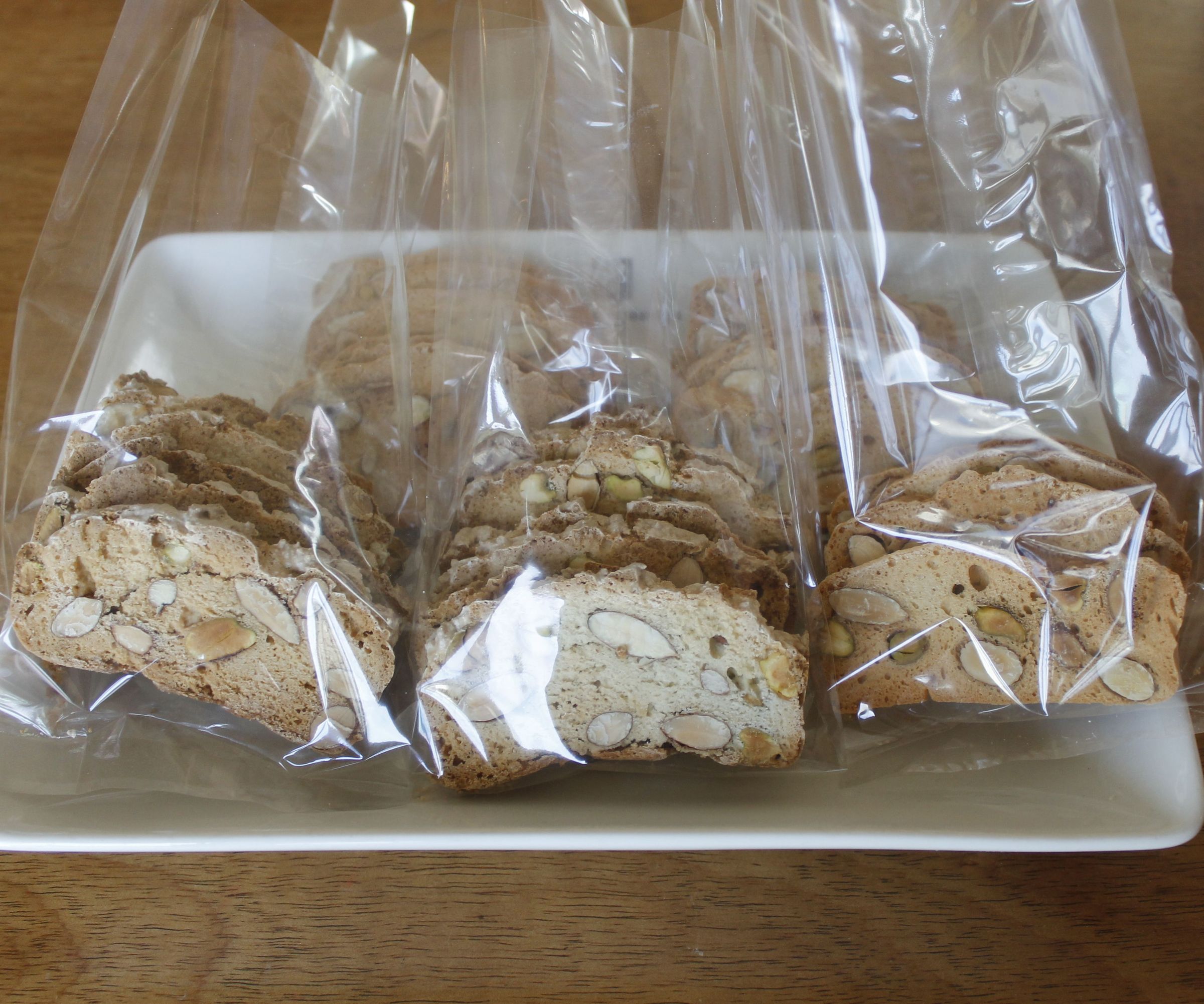 Almond Biscotti and Vegan Option