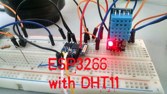 Midiendo Temperatura Con ESP8266 Y DHT11