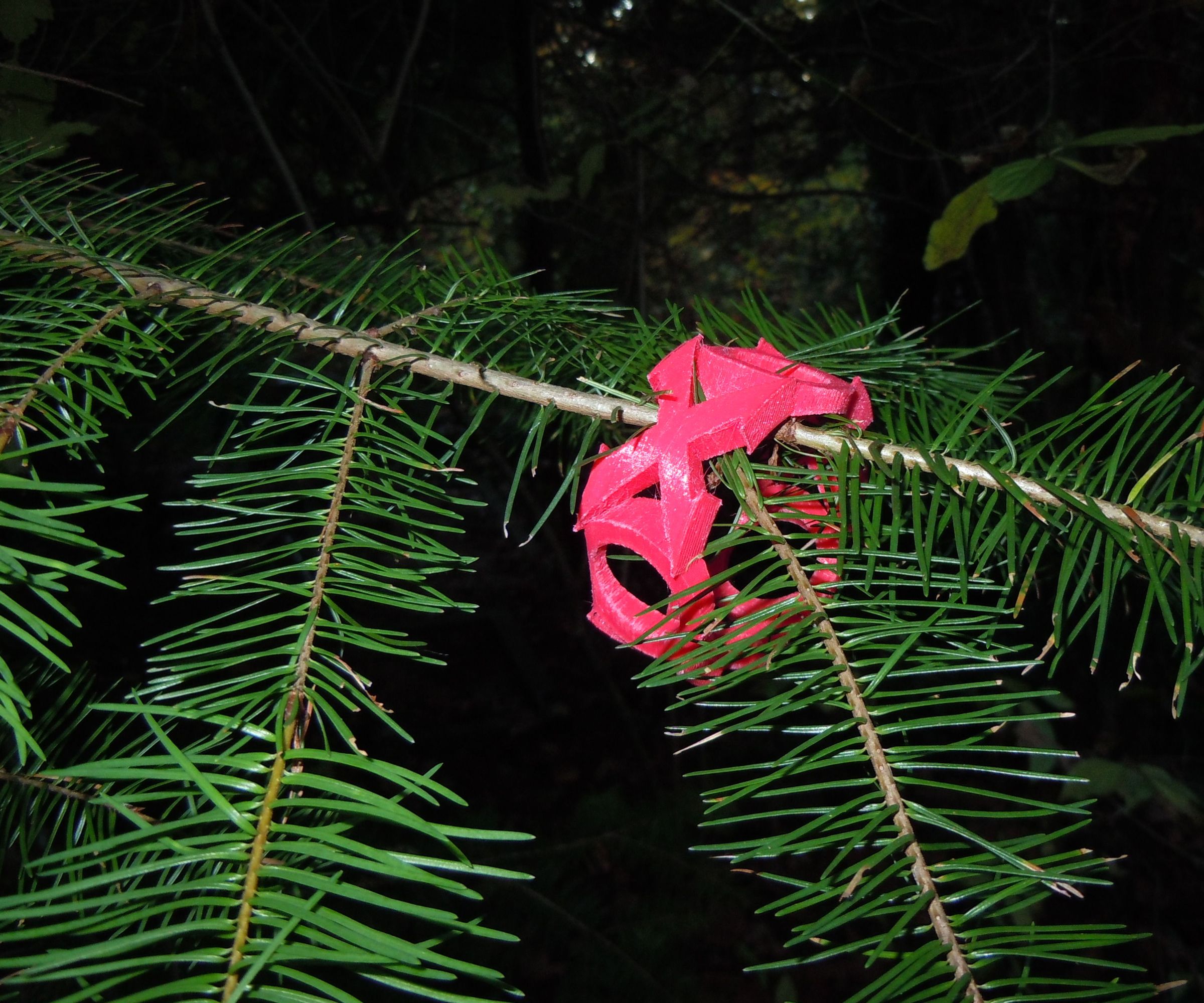 XOXO 3D Printed Ornament