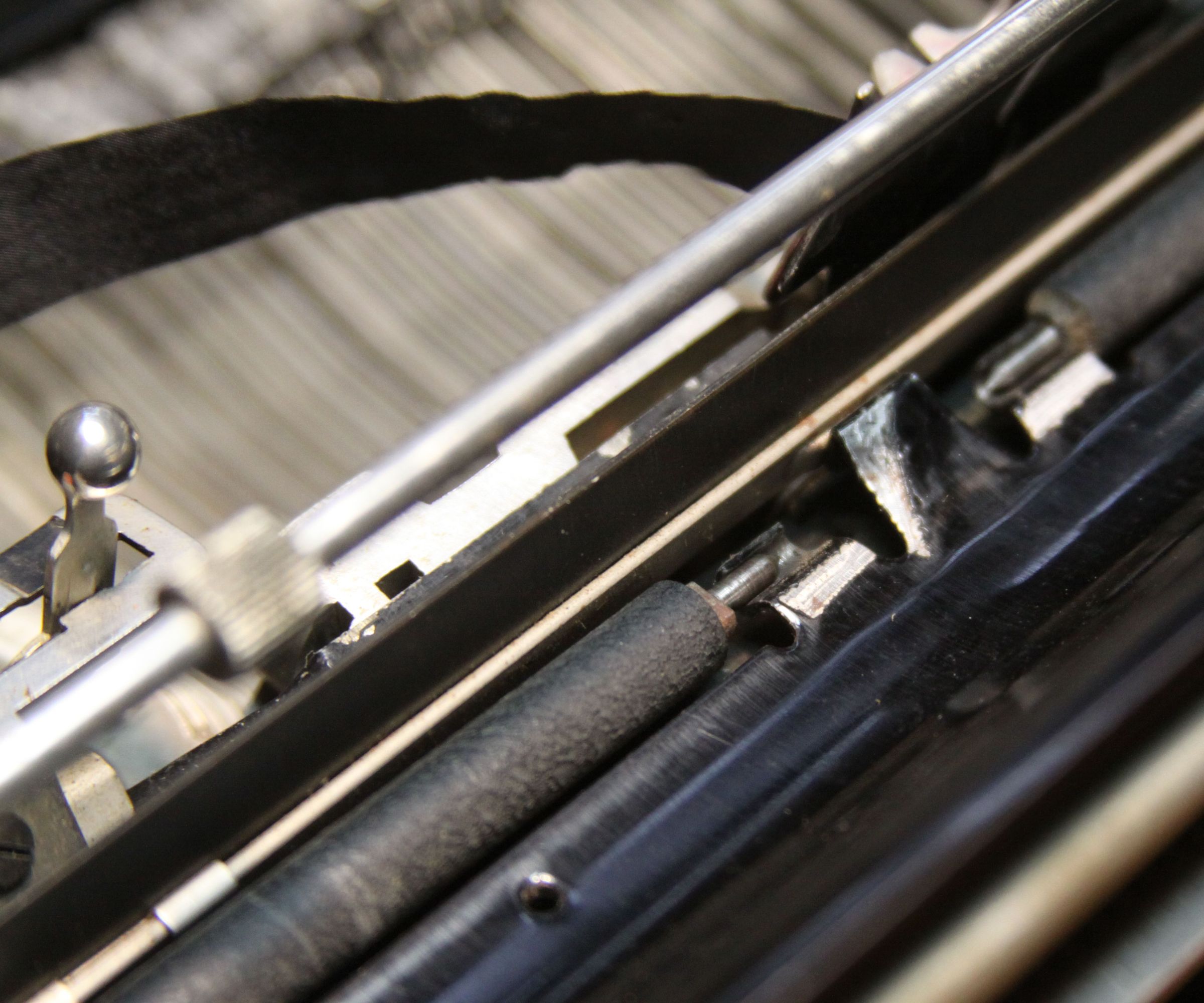 Repairing Typewriter Feed Rollers