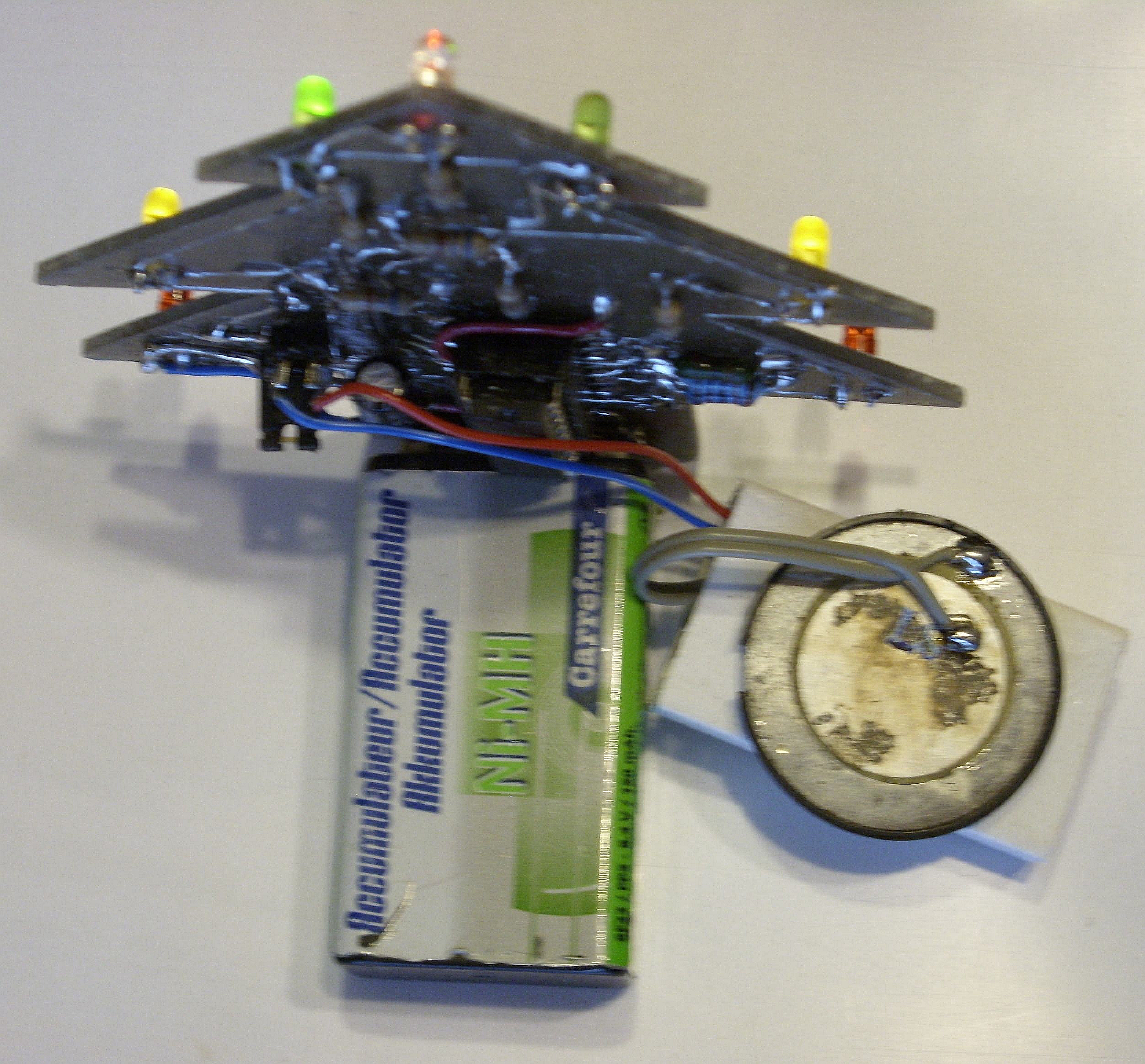 LED ANIMATED CHRISTMAS TREE WITH CARD MUSIC MODULEsapin De Noël