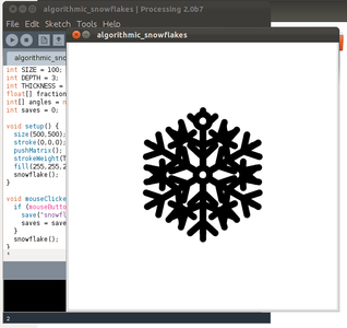Generate Snowflakes