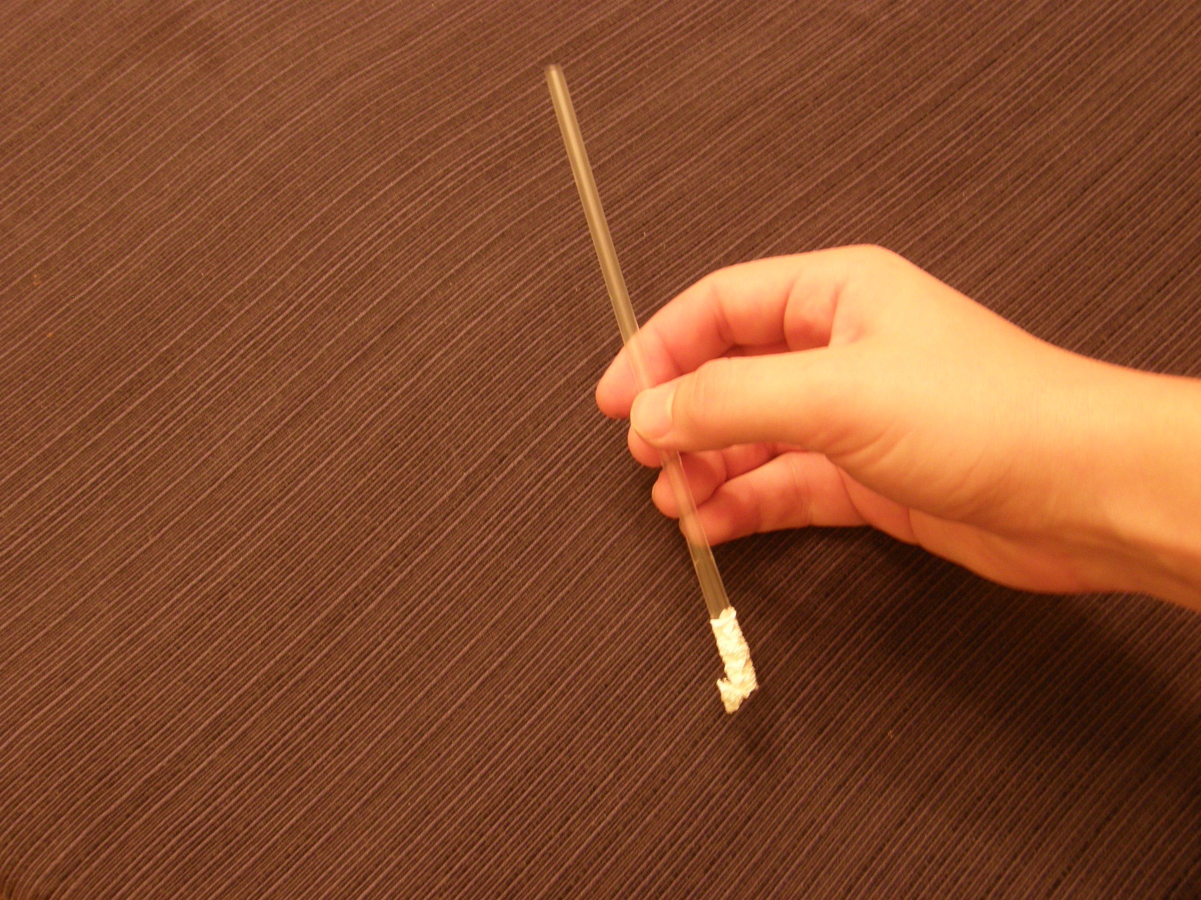 Turn a Straw Wrapper Into a Moving "worm" 3 Steps Instructables