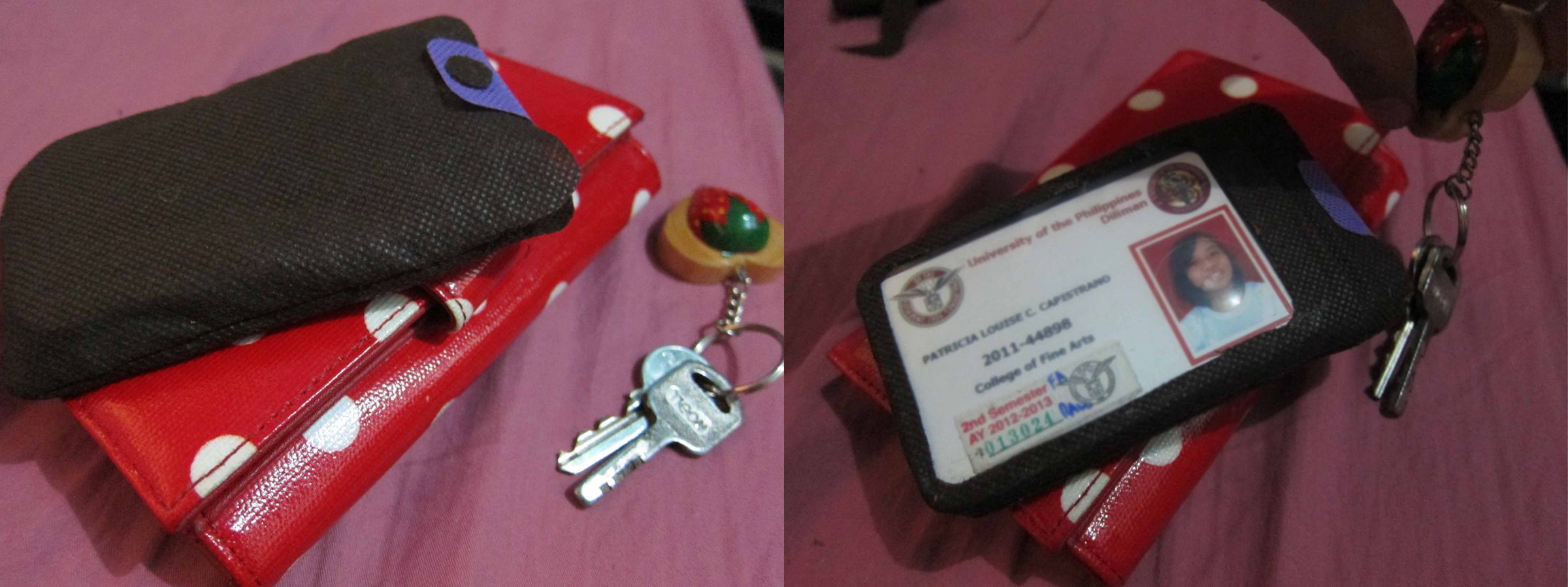 Cute Phone Pouch Out of Grocery Bags