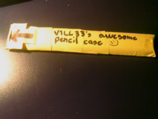 (Very) Simple pencil case