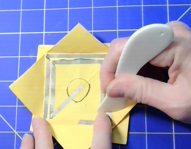 Lay Out the Conductive Tape Circuit