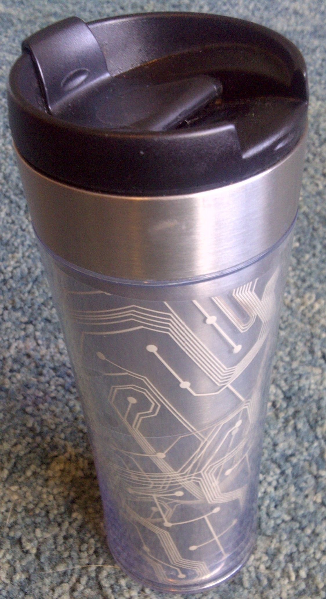 Keyboard Matrix Coffee Cup Design