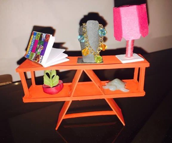 IKEA-Inspired Dollhouse Table