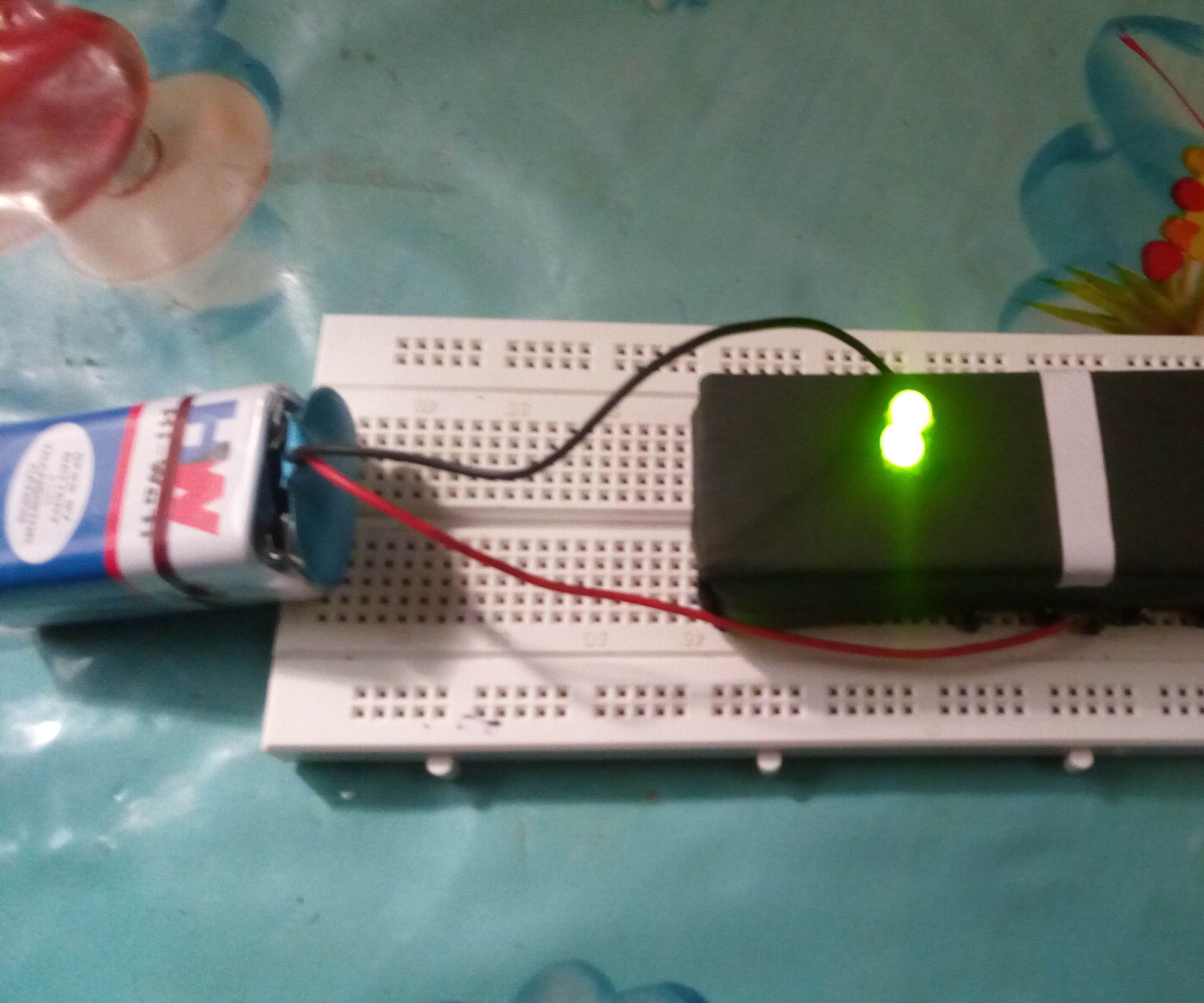 Puzzle Using Electronics Circuit.