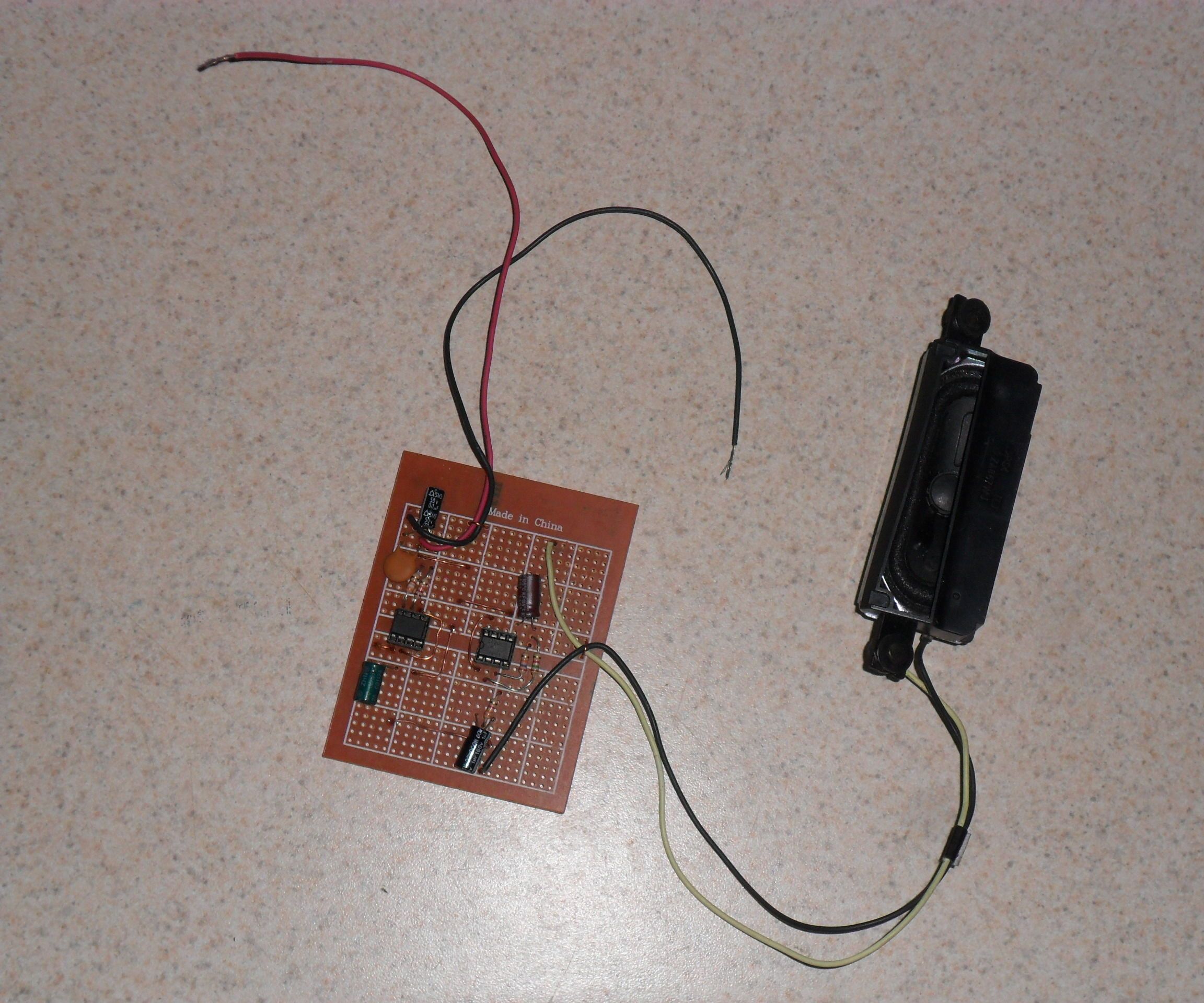 Back-up Alarm for Cars and Trucks