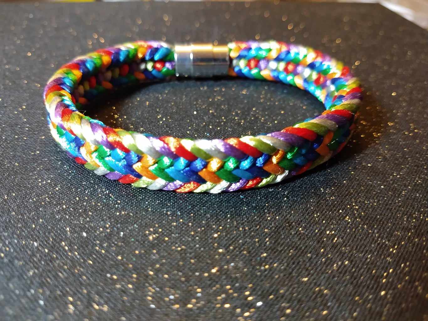 Rainbow chevron bracelet Clearance