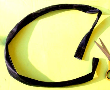 Gather Your Materials and Cut Into Short Tubes.