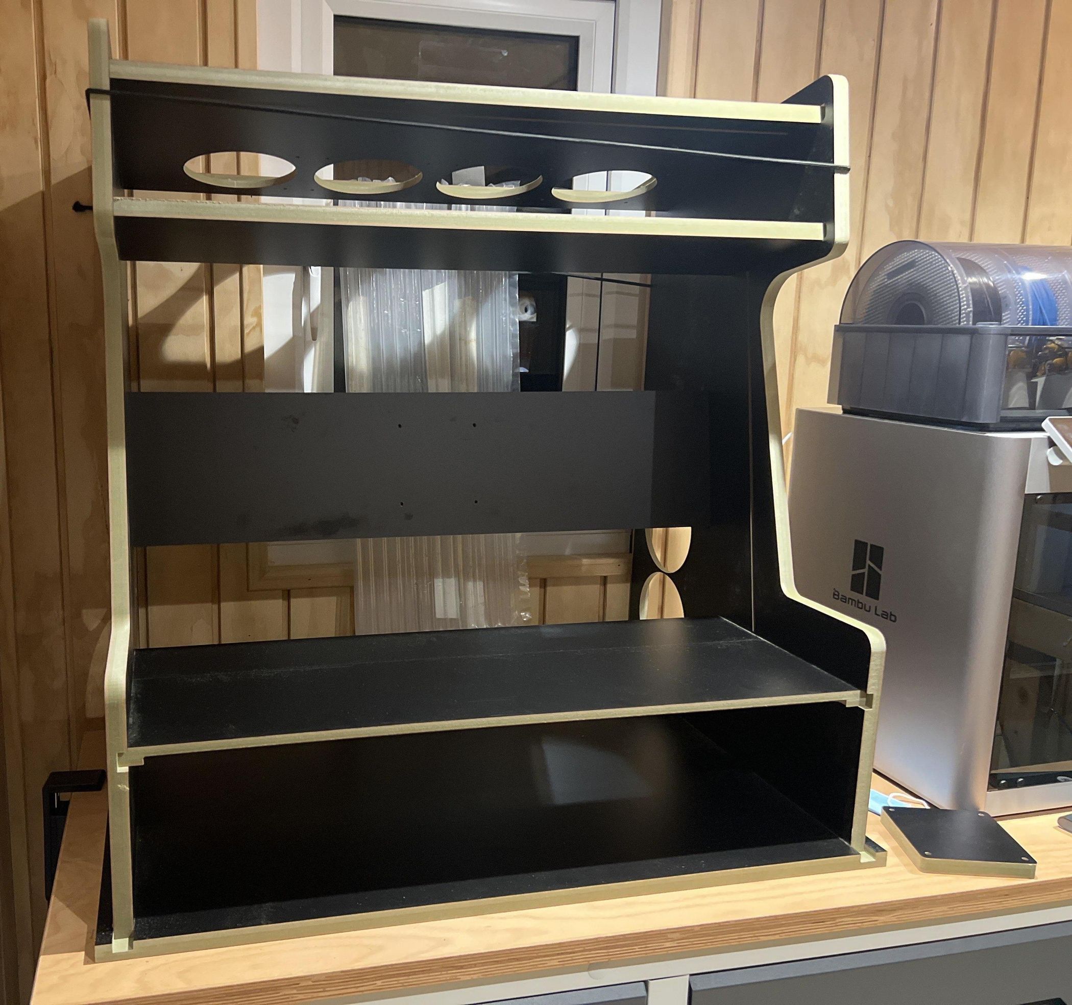 MDF CNC Machined Retro-style Arcade Cabinet : 10 Steps (with Pictures ...