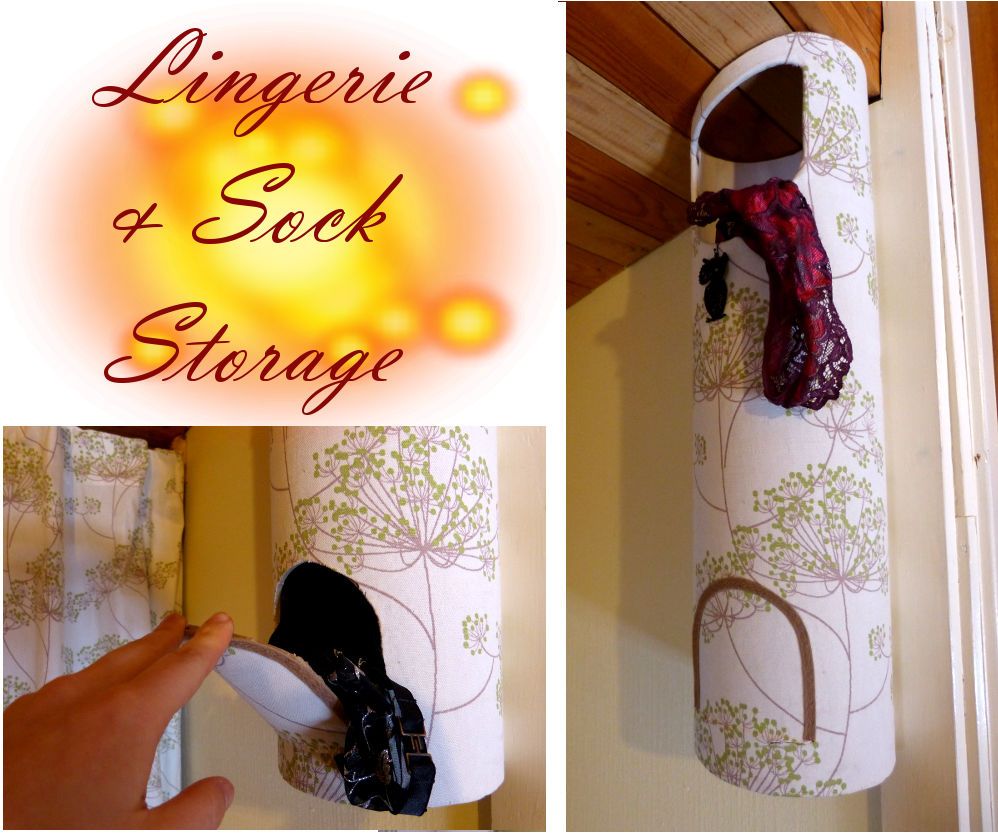 Lingerie / Sock Storage -no Sew