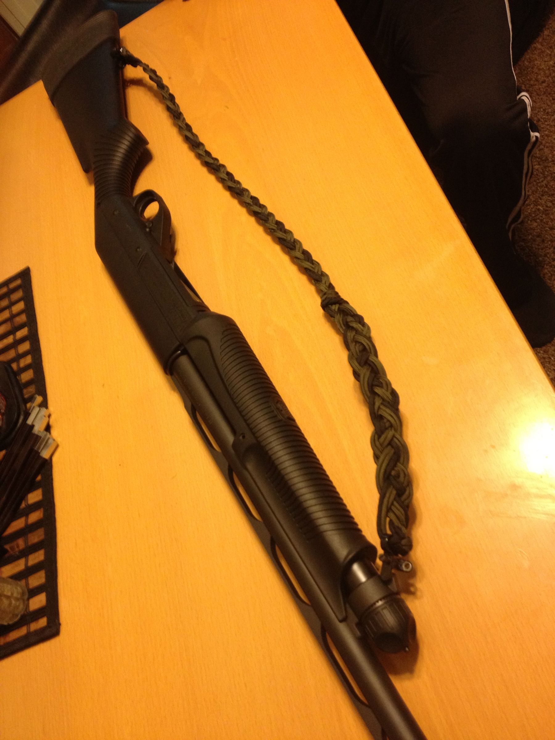 Easy Paracord Gun Sling