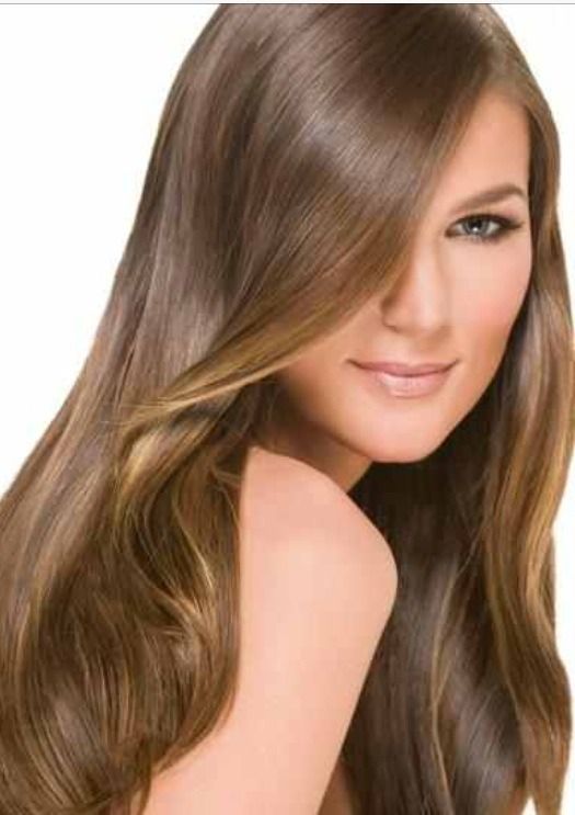 Blown Dry Straight Hair