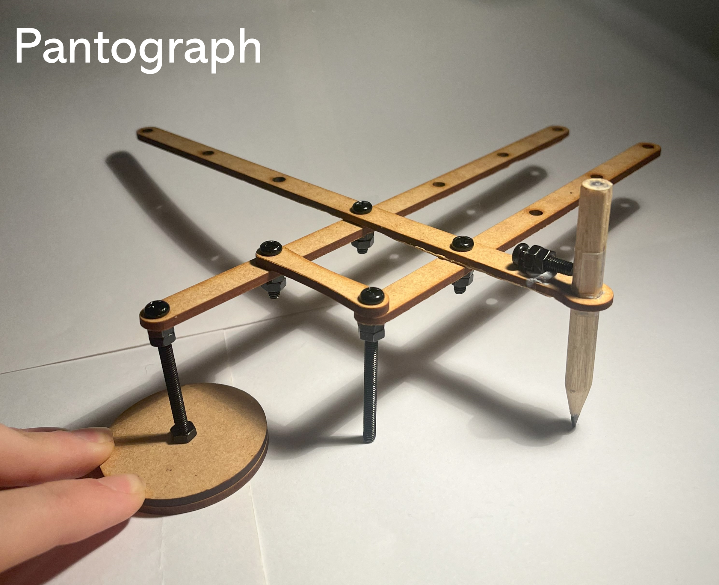 Desktop Pantograph for Text & Drawing