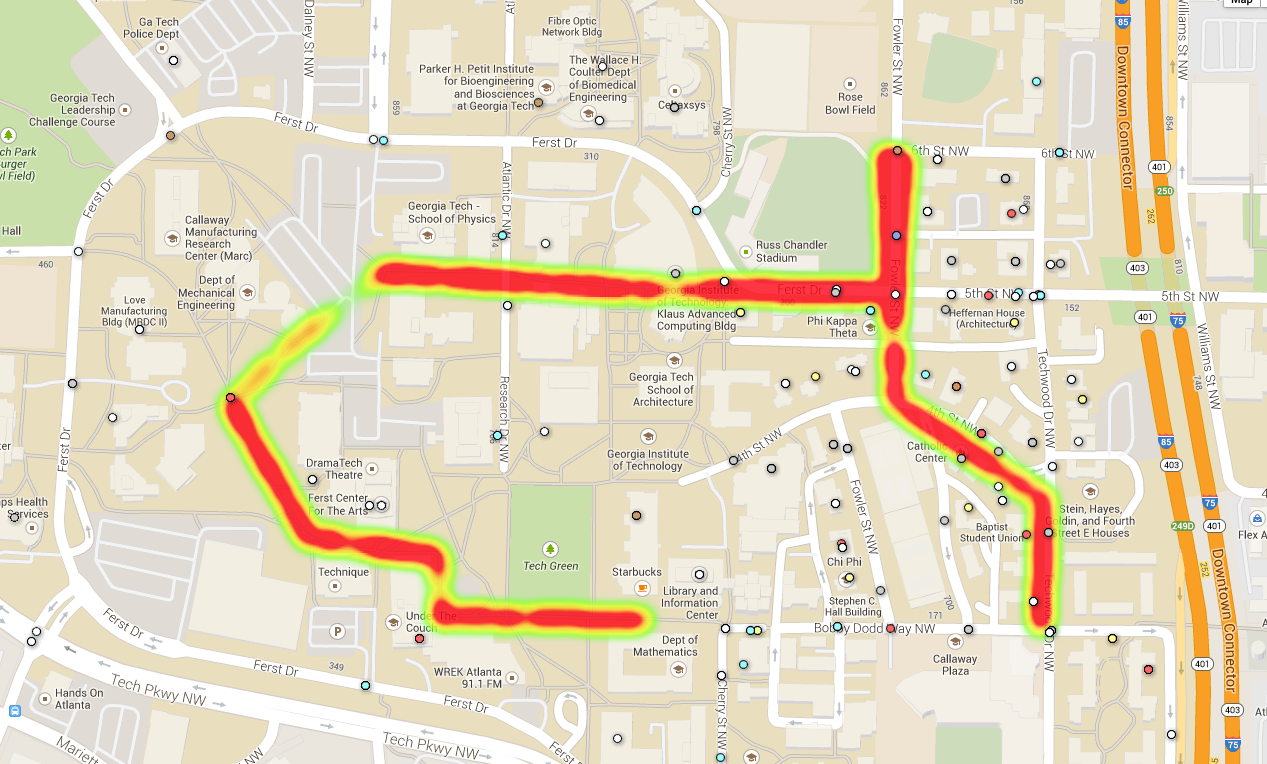 Mapping Streetlight Illuminance