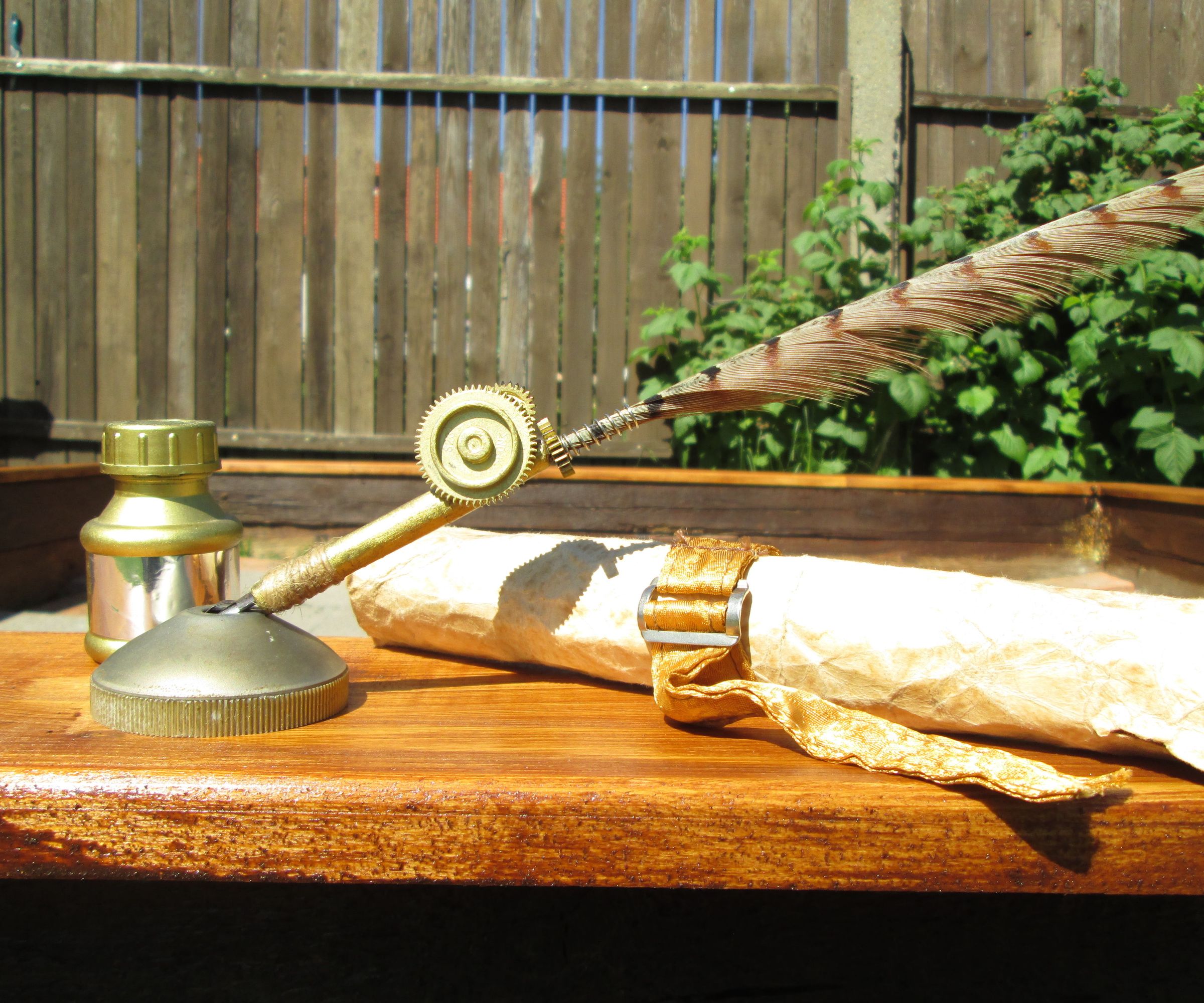 Dwemer Quill (steampunk)