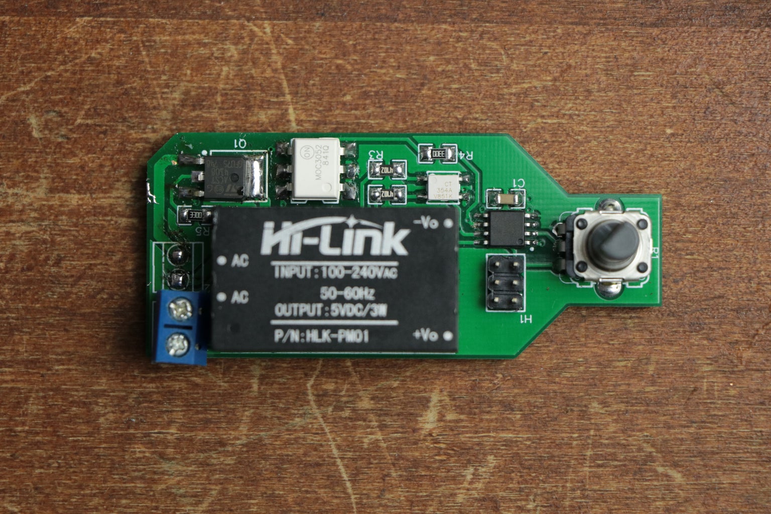 DIY AC Light Dimmer 4 Steps Circuit Diagram