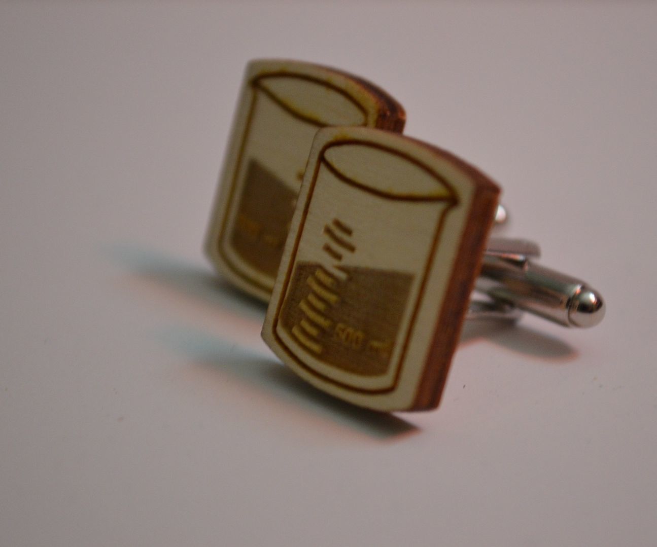Chemistry Beaker Cufflinks