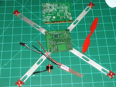 Scratch Built Micro Quad Copter