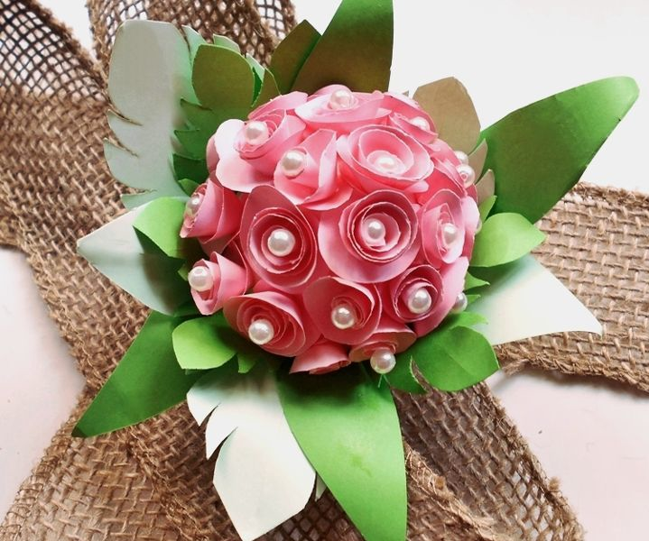 Recycled Egg-shell Flower Bouquet