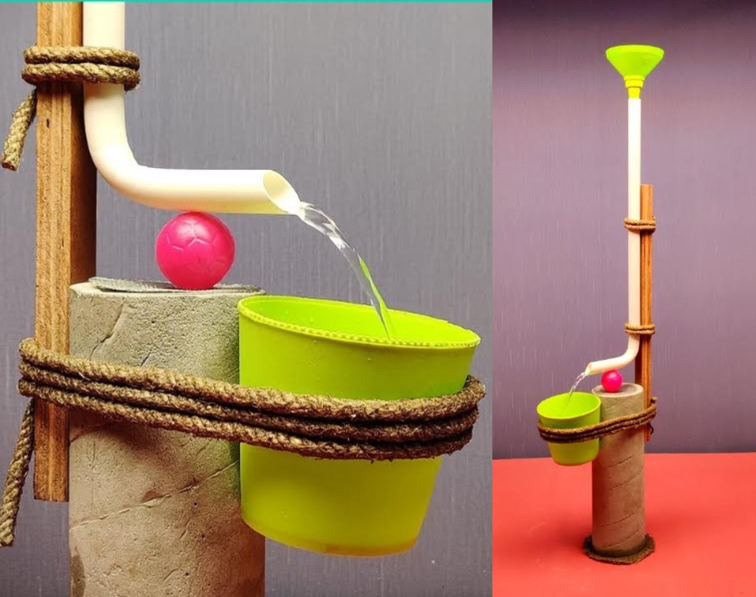The Disappearing Fountain: a Magical Water Feature Inspired by Kitchen Essentials