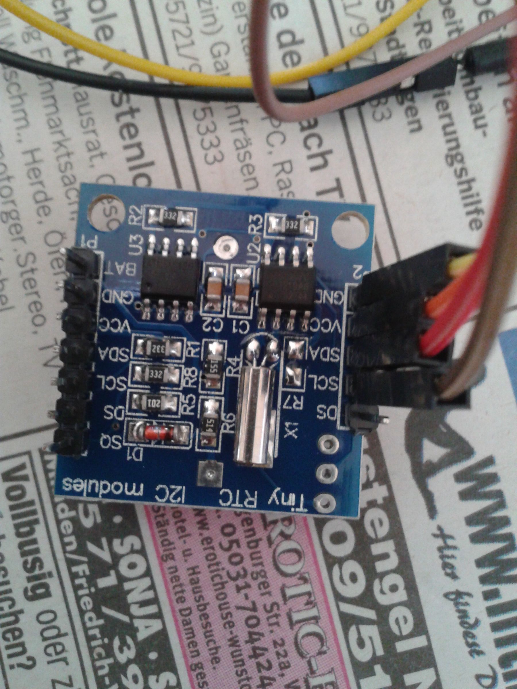 Clock ,RTC DS1307  SET AND SHOW THE TIME ON YOUR LCD.