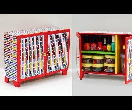 Beautiful DIY Organizer Cupboard From Cardboard?