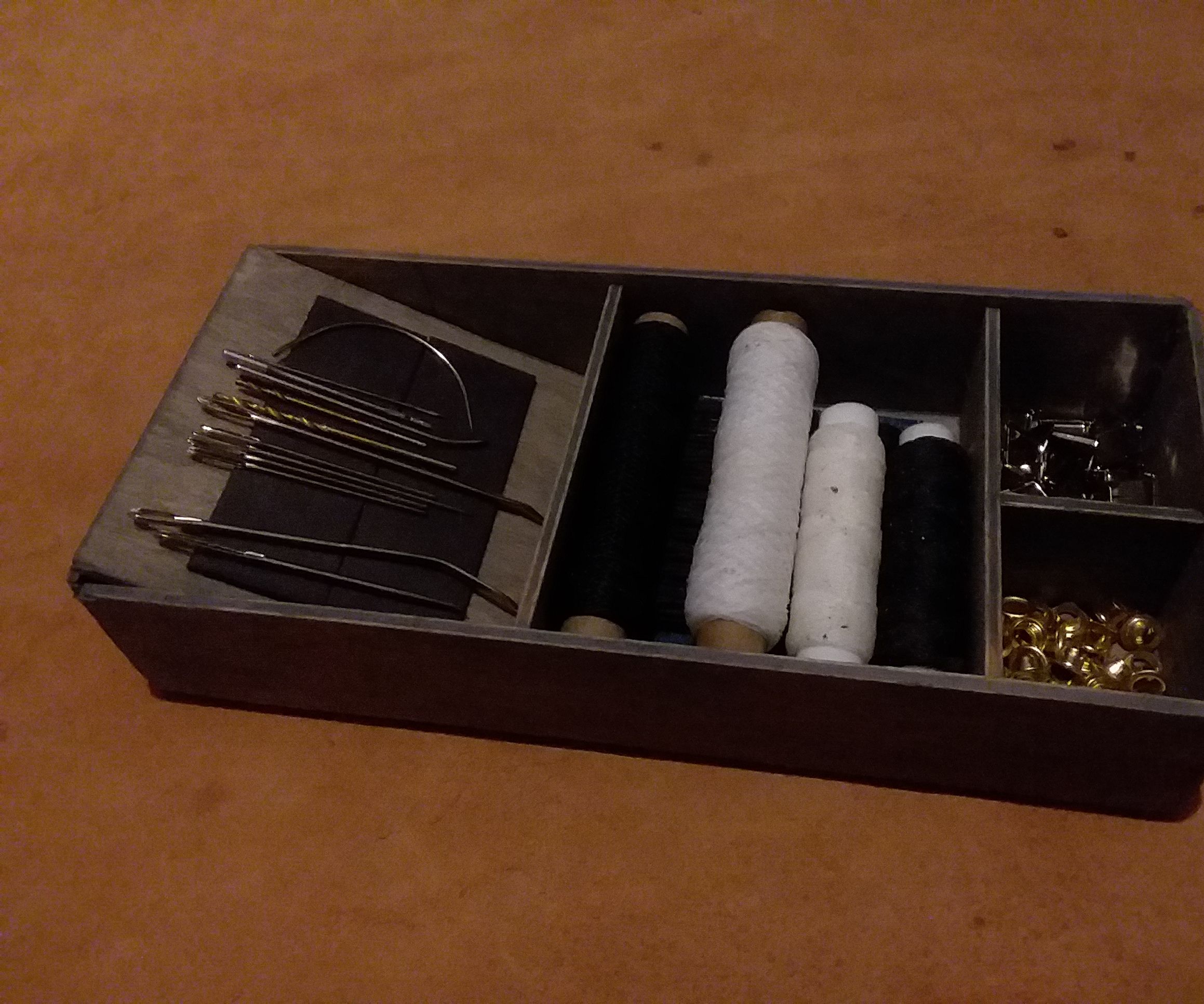 Small Leather Crafting Bins for Less Than $8