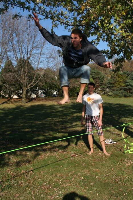 How to Set Up a Slackline : 10 Steps (with Pictures) - Instructables