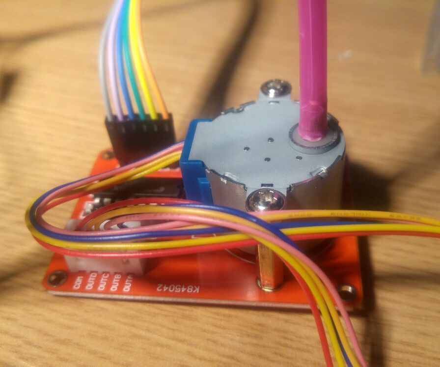 Arduino Stepper Motor + Light Sensor + CODE EN